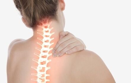 As cervical spine osteochondrosis manifests